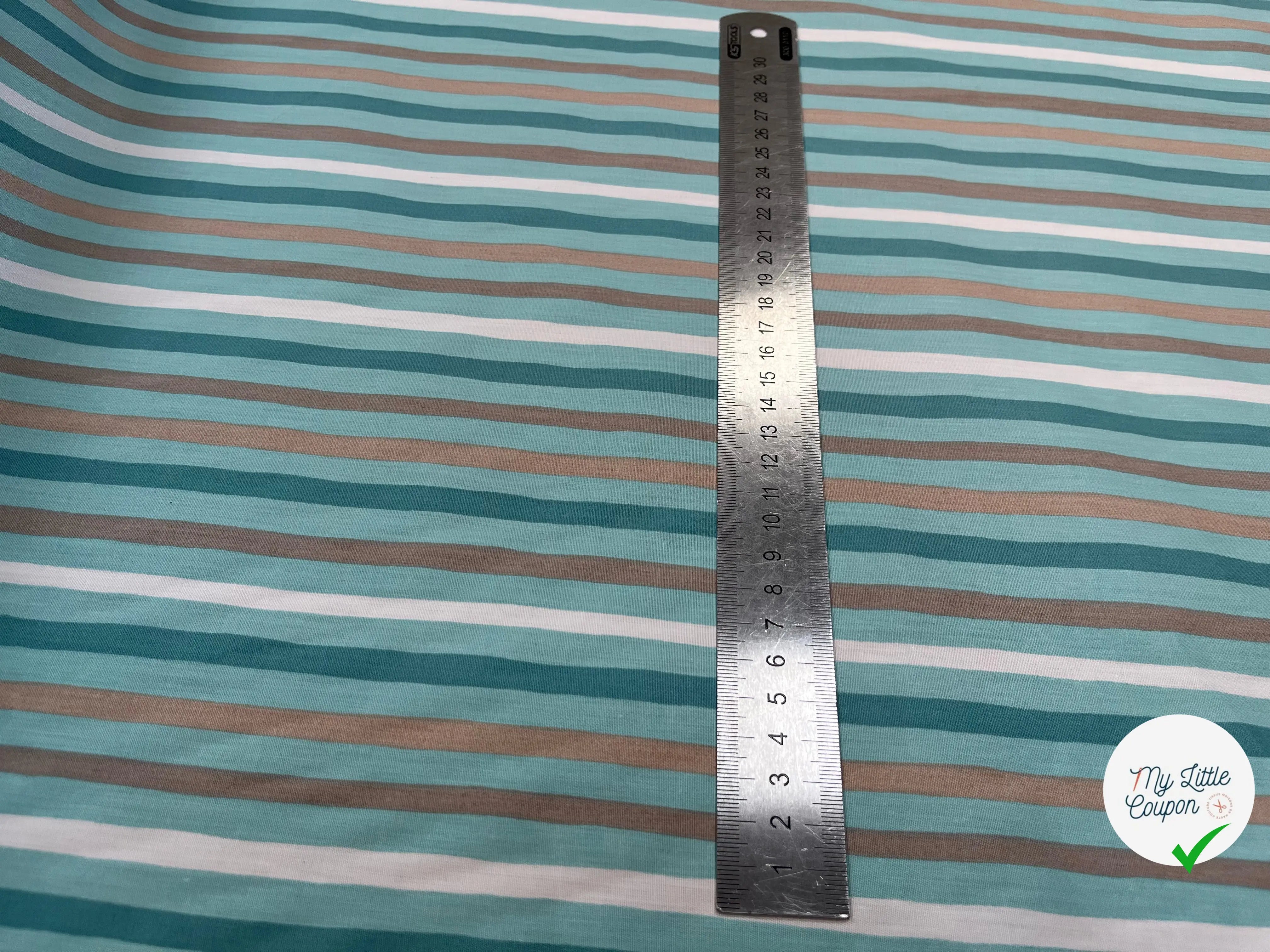 COTON BÉBÉ 120 FILS MOTIF TRANSAT BLEU - My Little Coupon