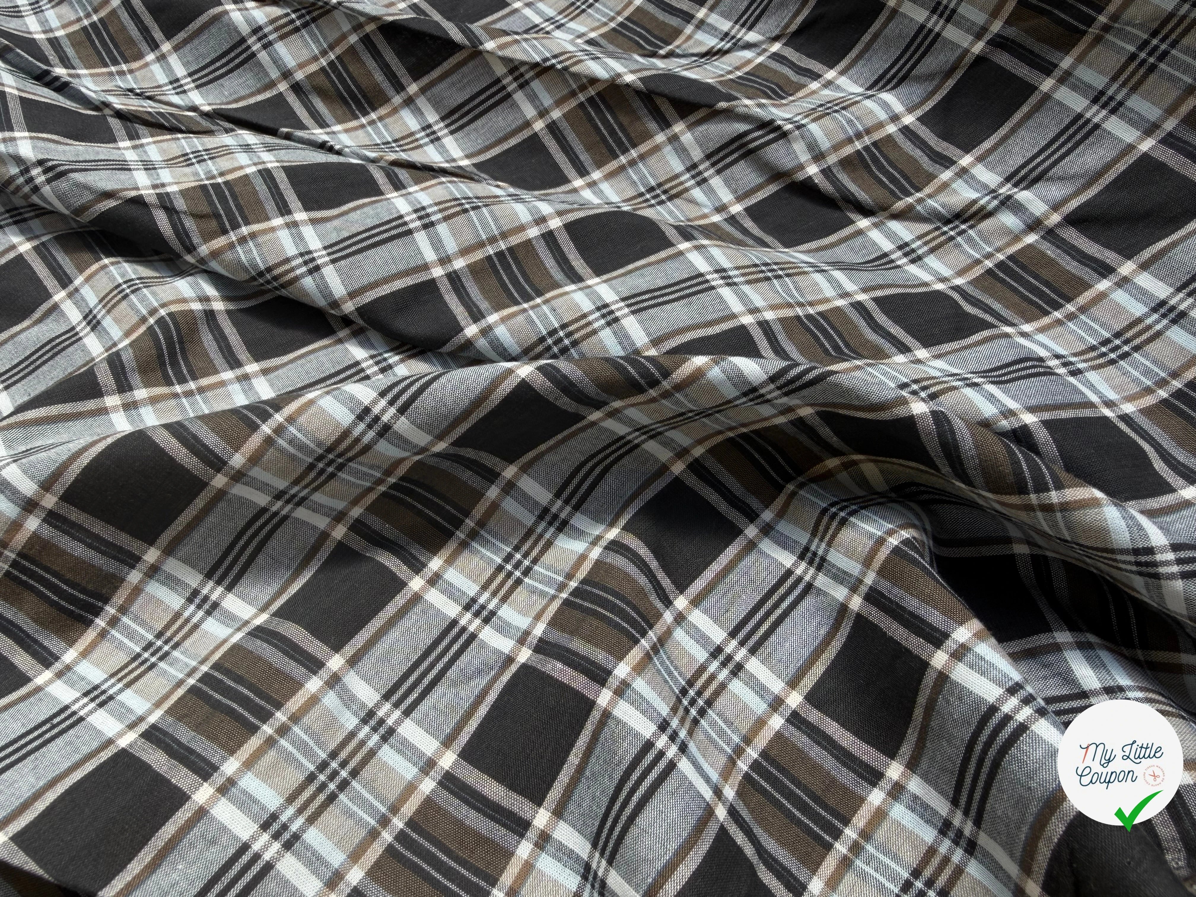 COTON CHEMISE À CARREAUX - My Little Coupon