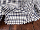 COTON CHEMISE CARREAUX BLANC GRIS BLEU - My Little Coupon
