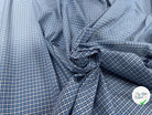 COTON CHEMISE CARREAUX BLEU BLANC ROUGE - My Little Coupon
