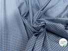 COTON CHEMISE CARREAUX BLEU BLANC ROUGE - My Little Coupon