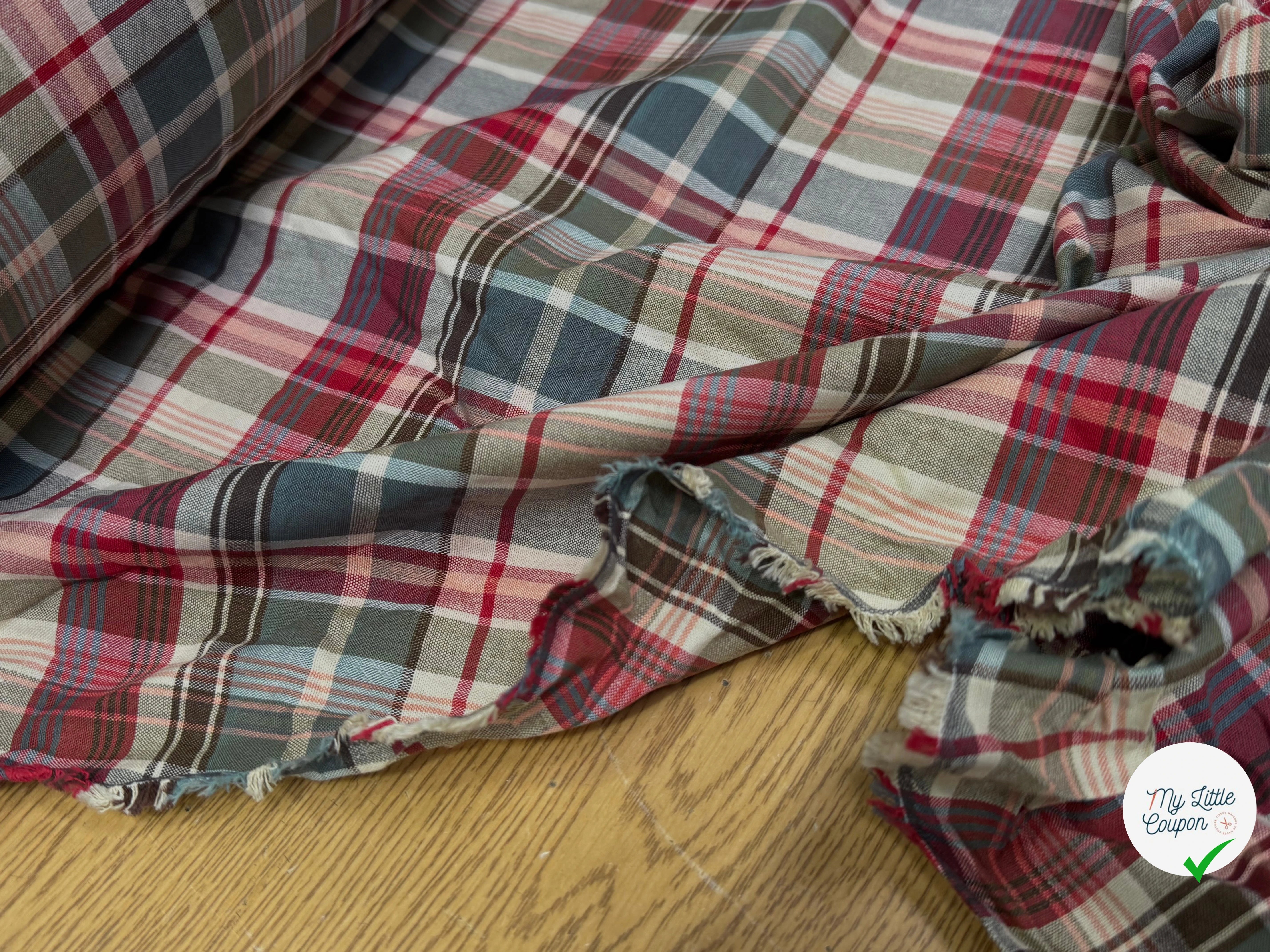 COTON CHEMISE CARREAUX CANADIAN STYLE - My Little Coupon