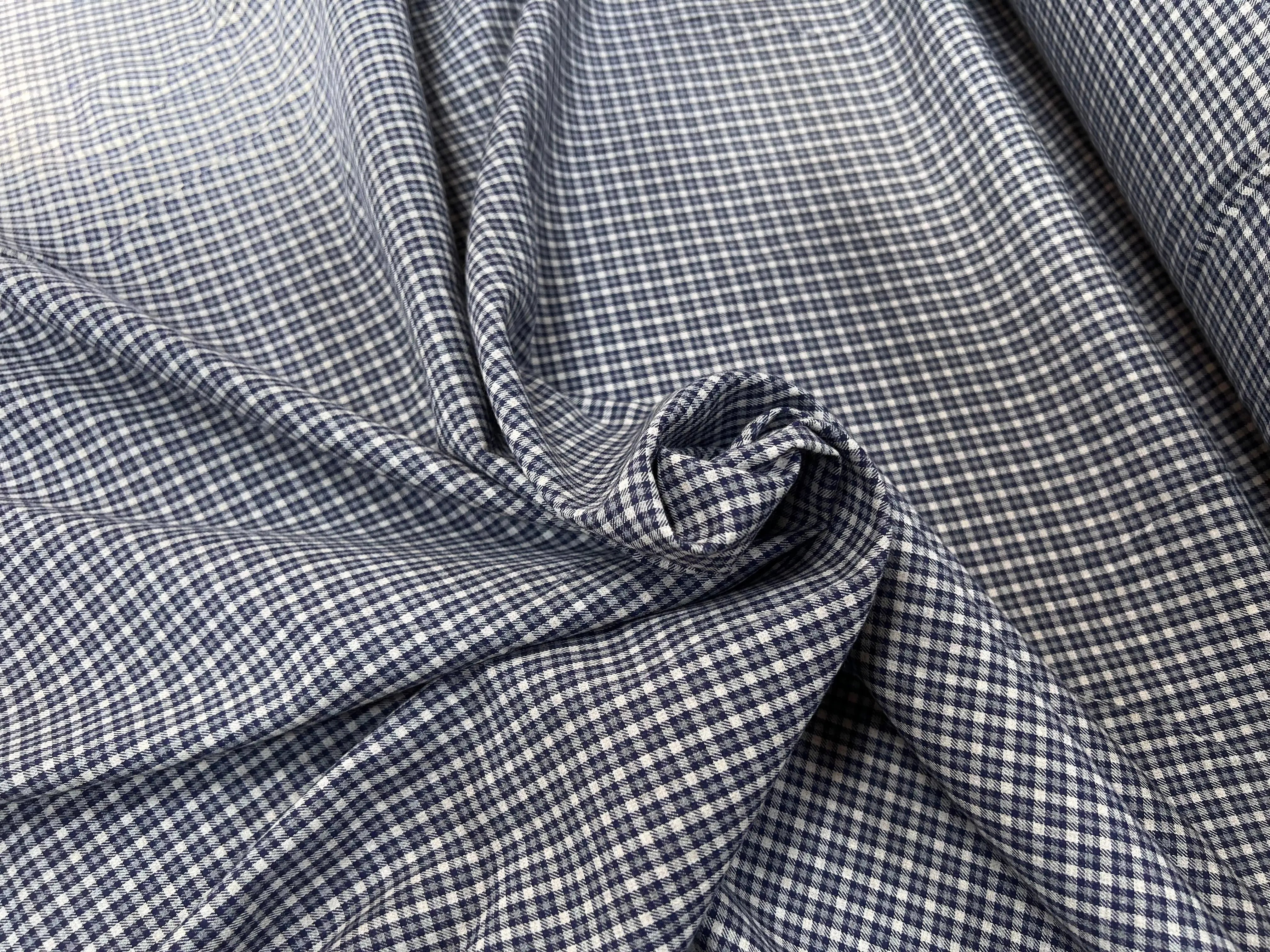 COTON CHEMISE CARREAUX DOUX LEGEREMENT DUVETEUX - My Little Coupon
