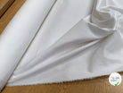 COTON CHEMISE SERGÉ FLUIDE BLANC STRETCH - My Little Coupon