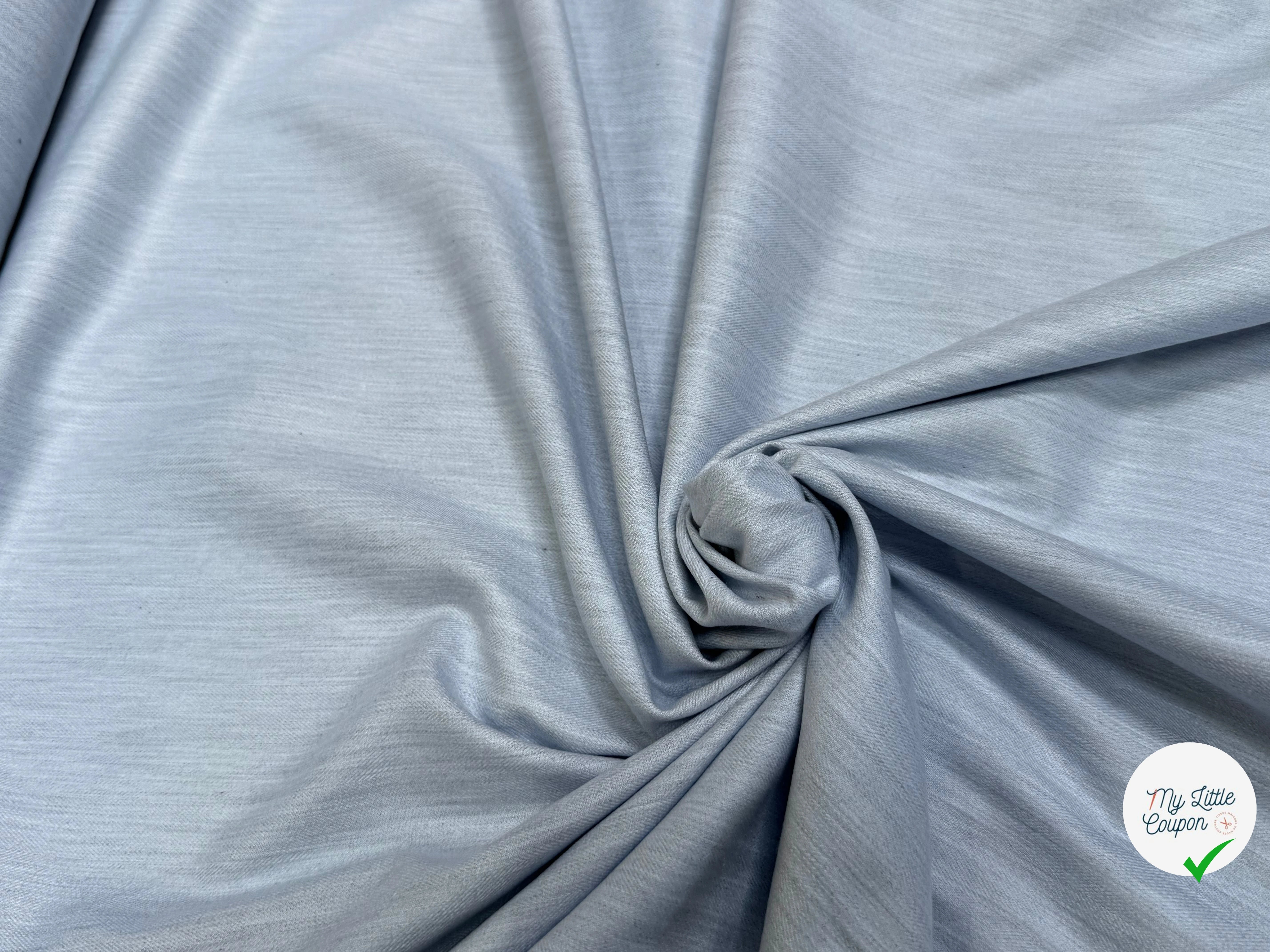 COTON CHEMISE ULTRA DOUX BLEU GRIS - My Little Coupon