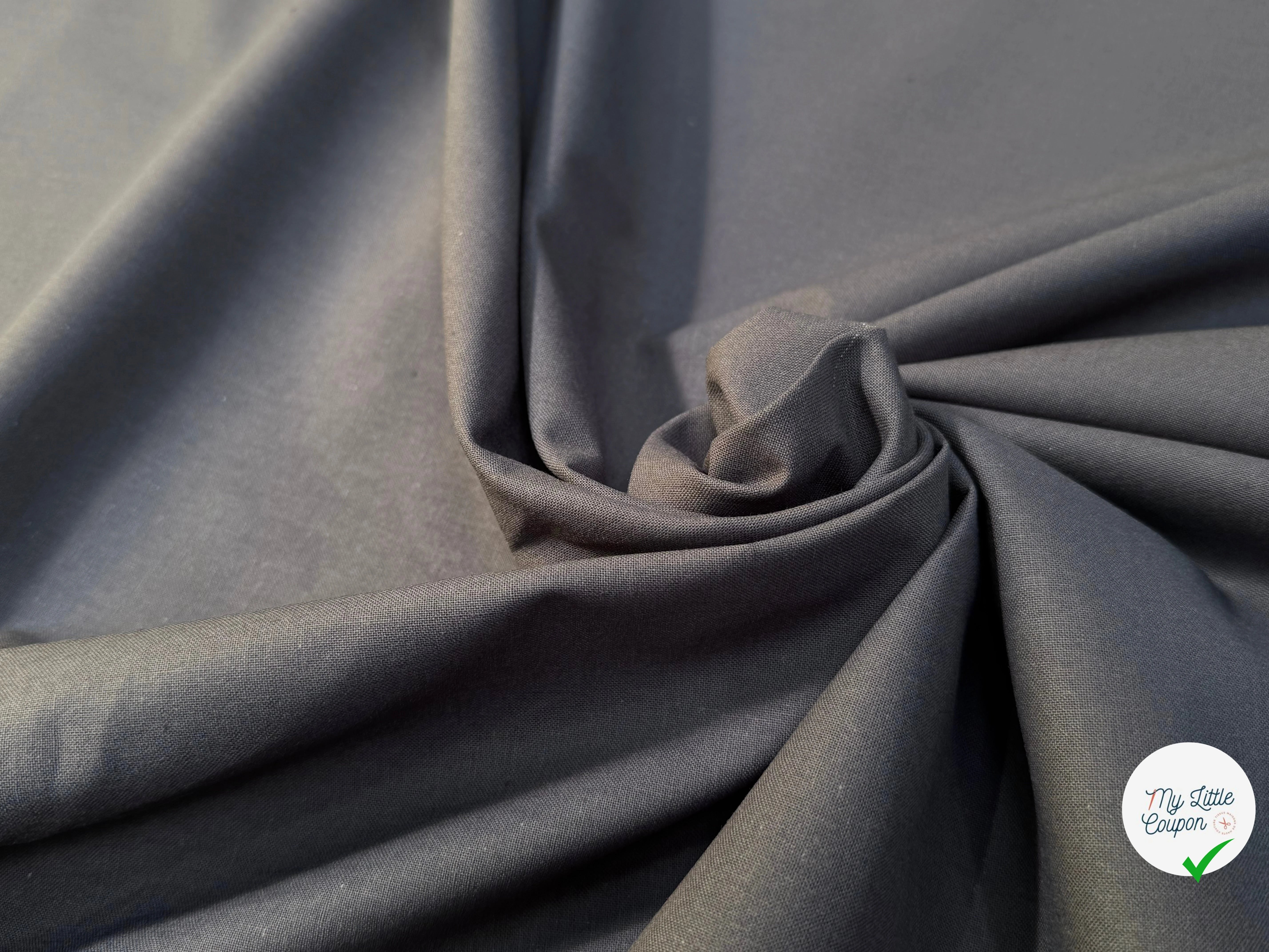 COTON CRETONNE JEKYLL ANTHRACITE 278 - My Little Coupon