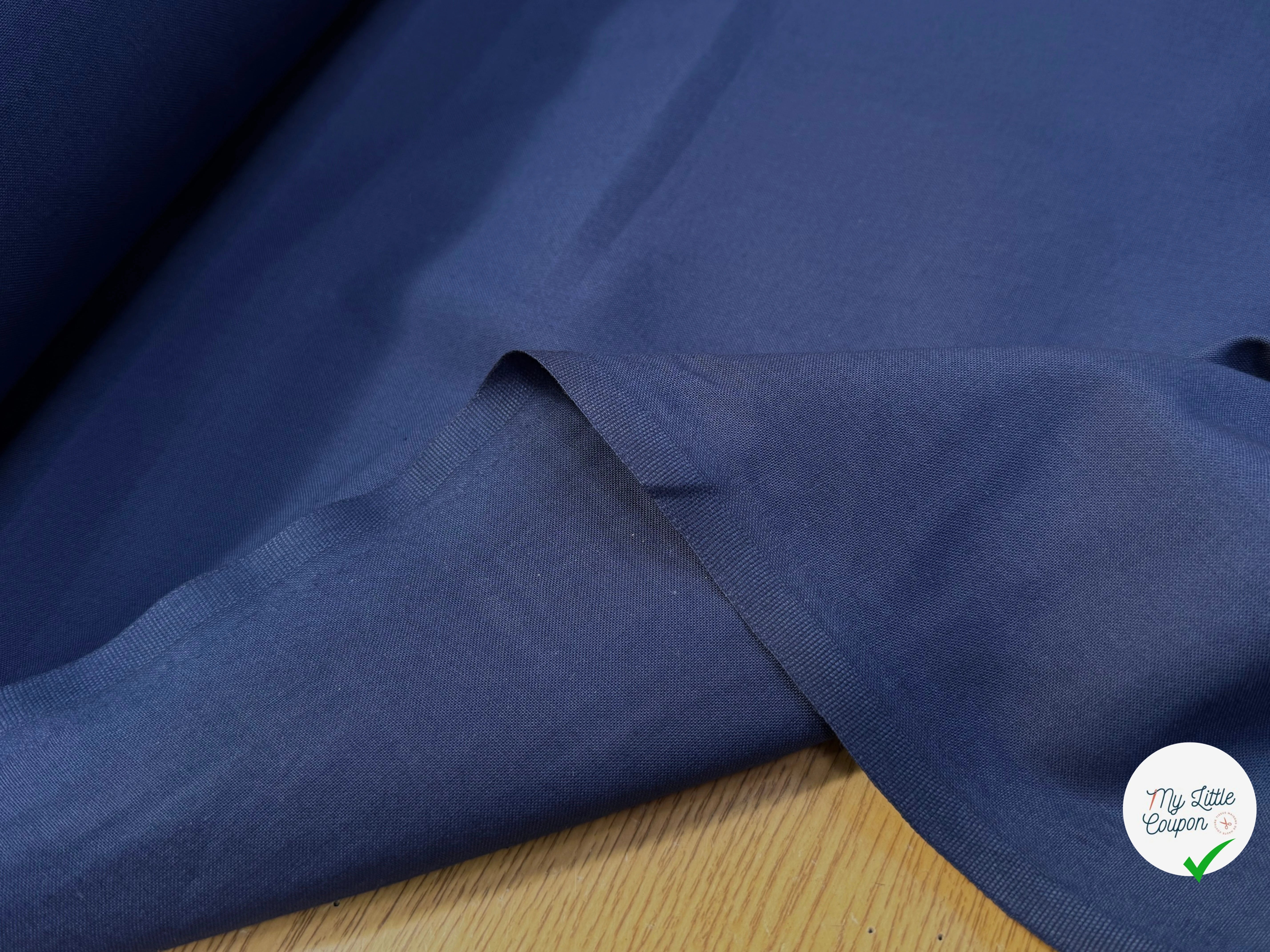 COTON CRETONNE JEKYLL NAVY 318 - My Little Coupon