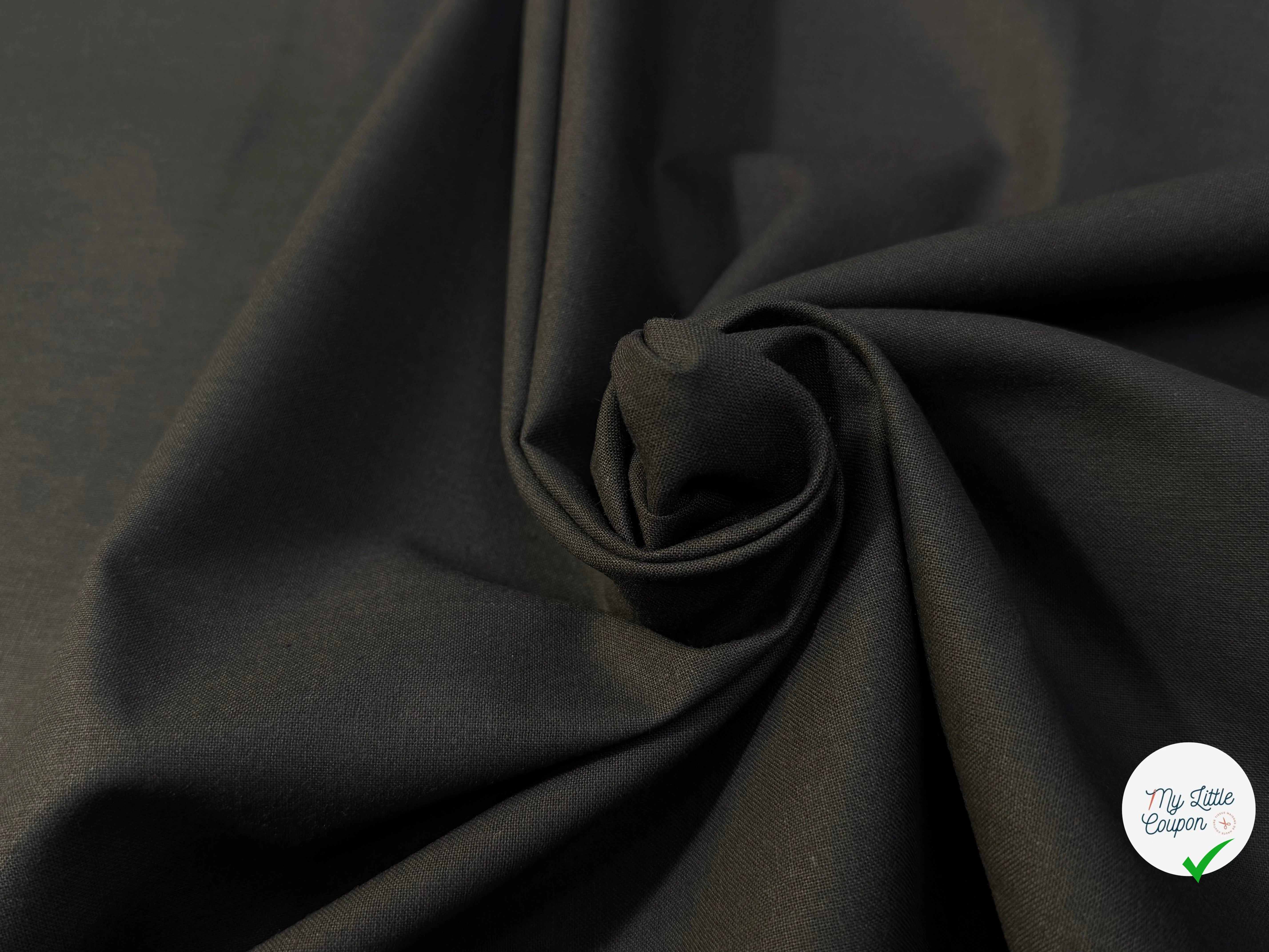 COTON CRETONNE JEKYLL NOIR 230 - My Little Coupon