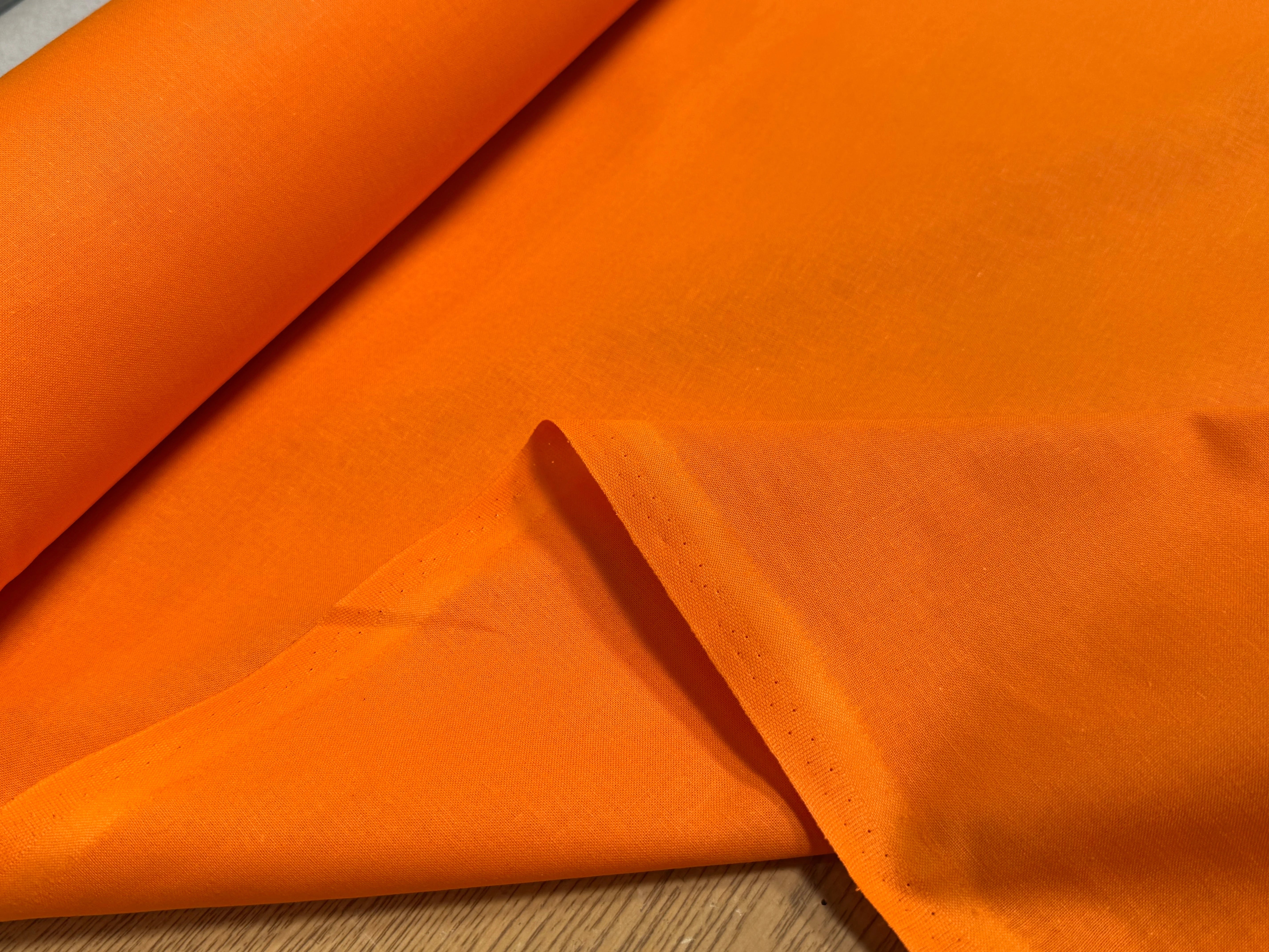 COTON CRETONNE JEKYLL ORANGE 213 - My Little Coupon