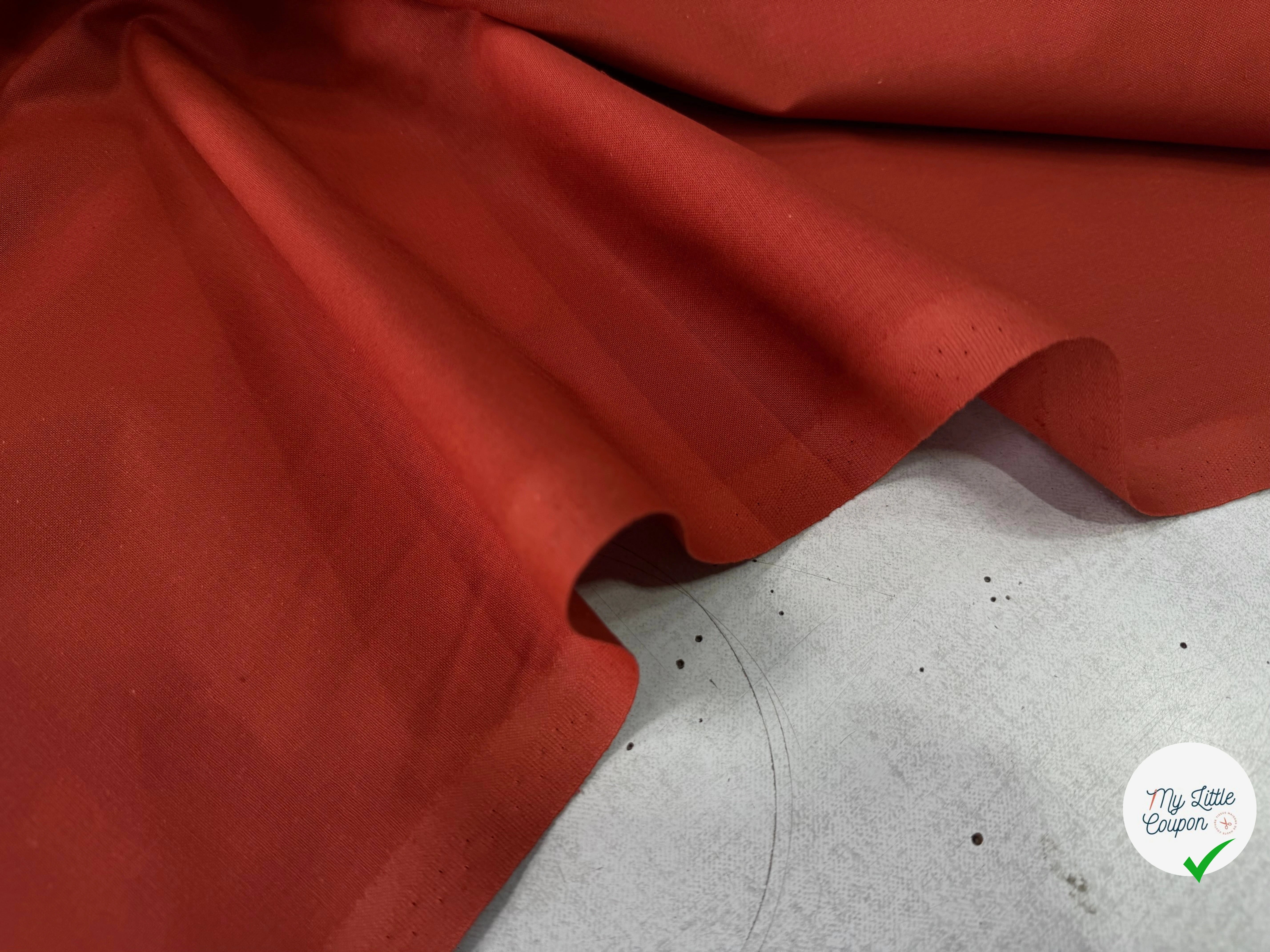 COTON CRETONNE JEKYLL TERRACOTTA 306 - My Little Coupon
