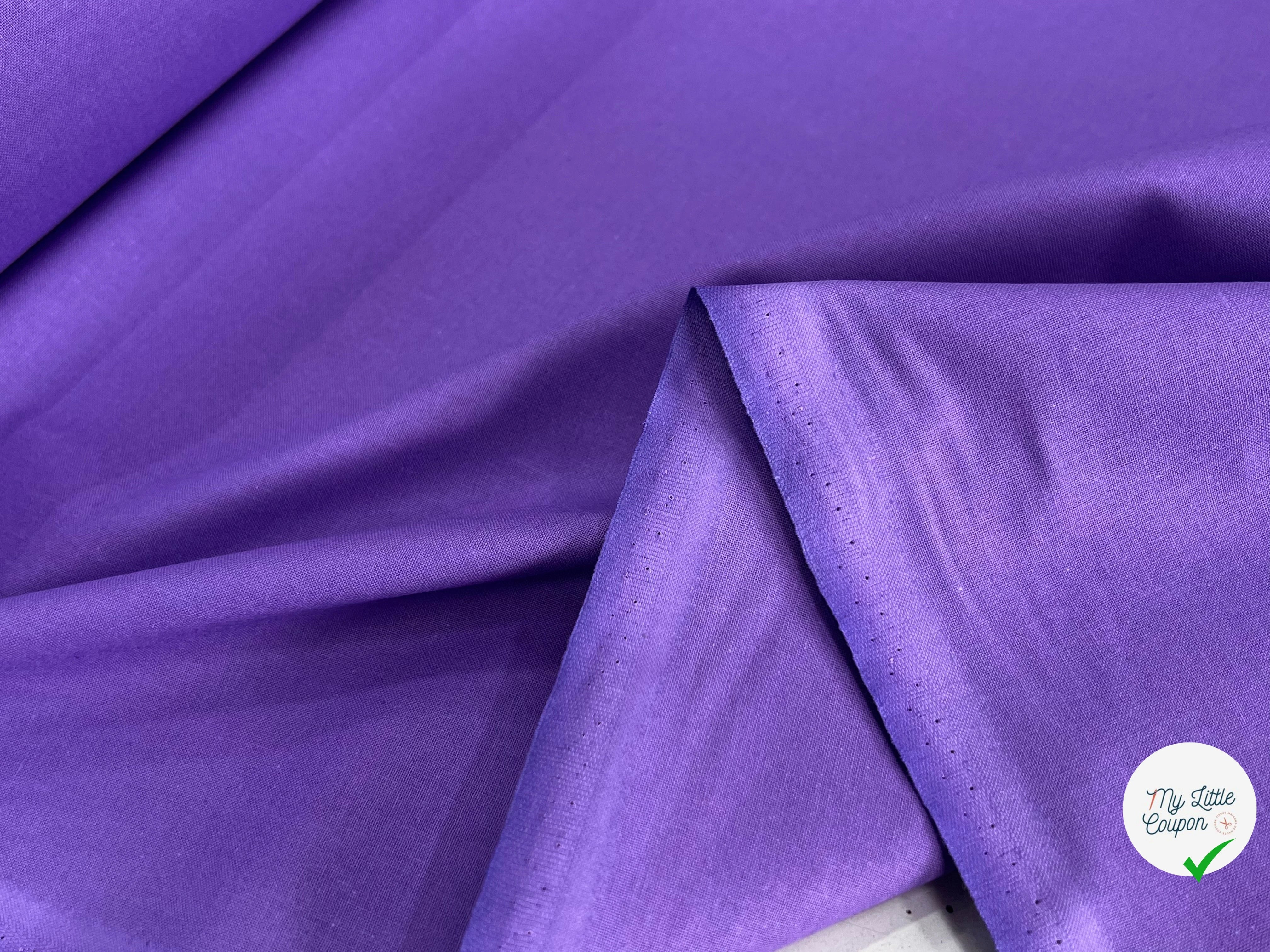 COTON CRETONNE JEKYLL VIOLET 351 - My Little Coupon