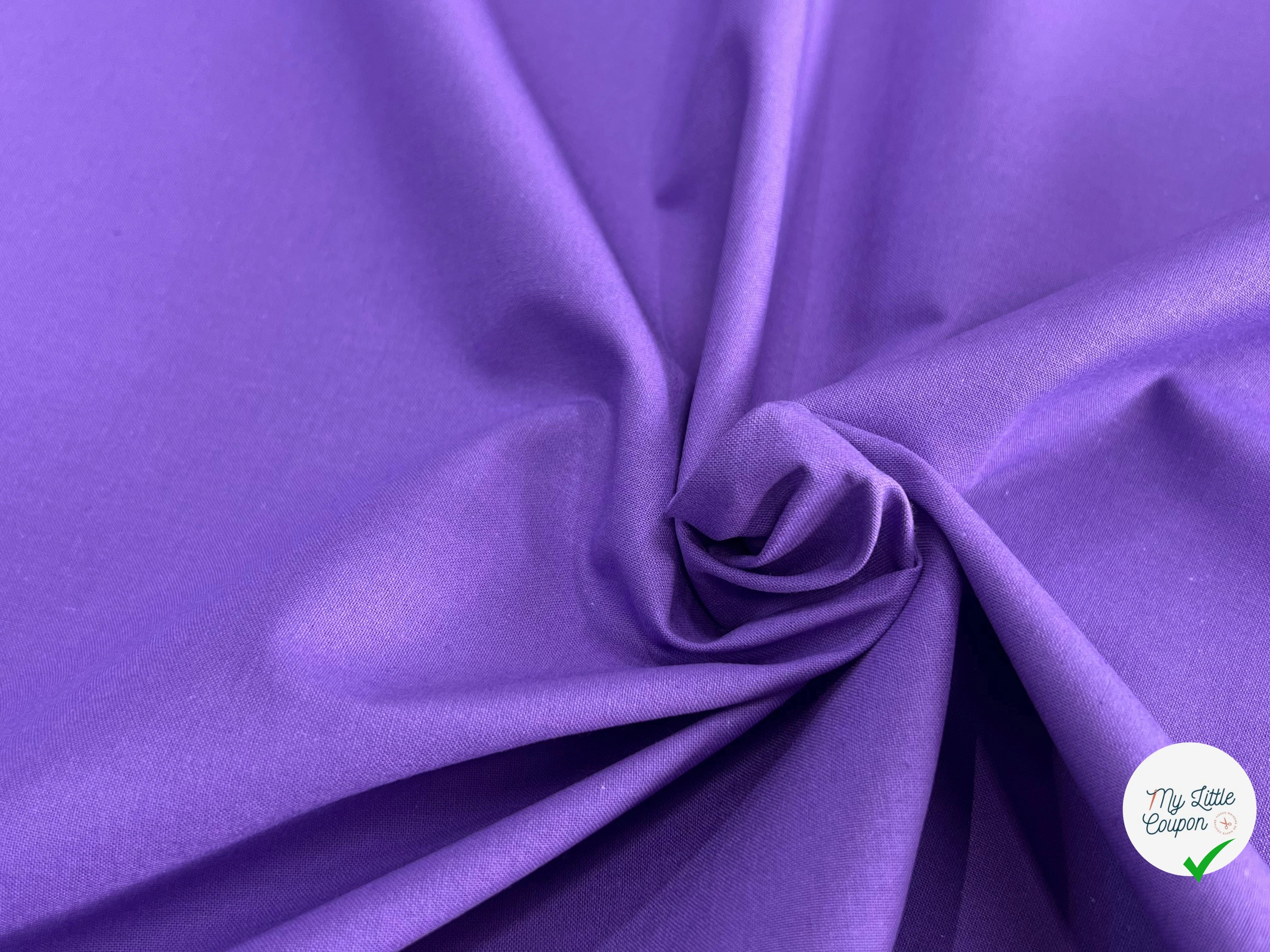 COTON CRETONNE JEKYLL VIOLET 351 - My Little Coupon