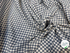 COTON DAMIER TRAPPEUR ARDOISE - My Little Coupon