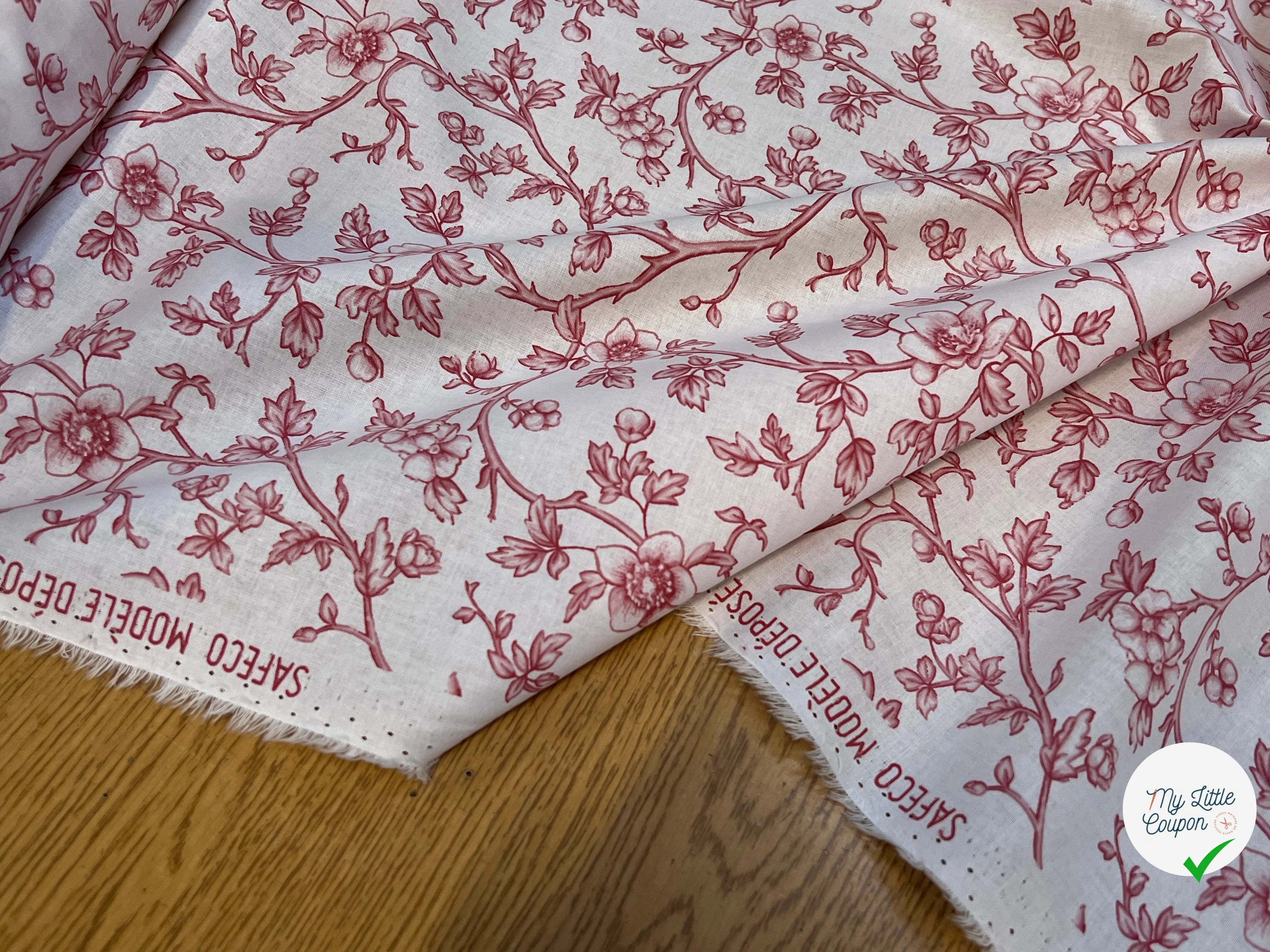 COTON ELISABETH ROUGE - My Little Coupon