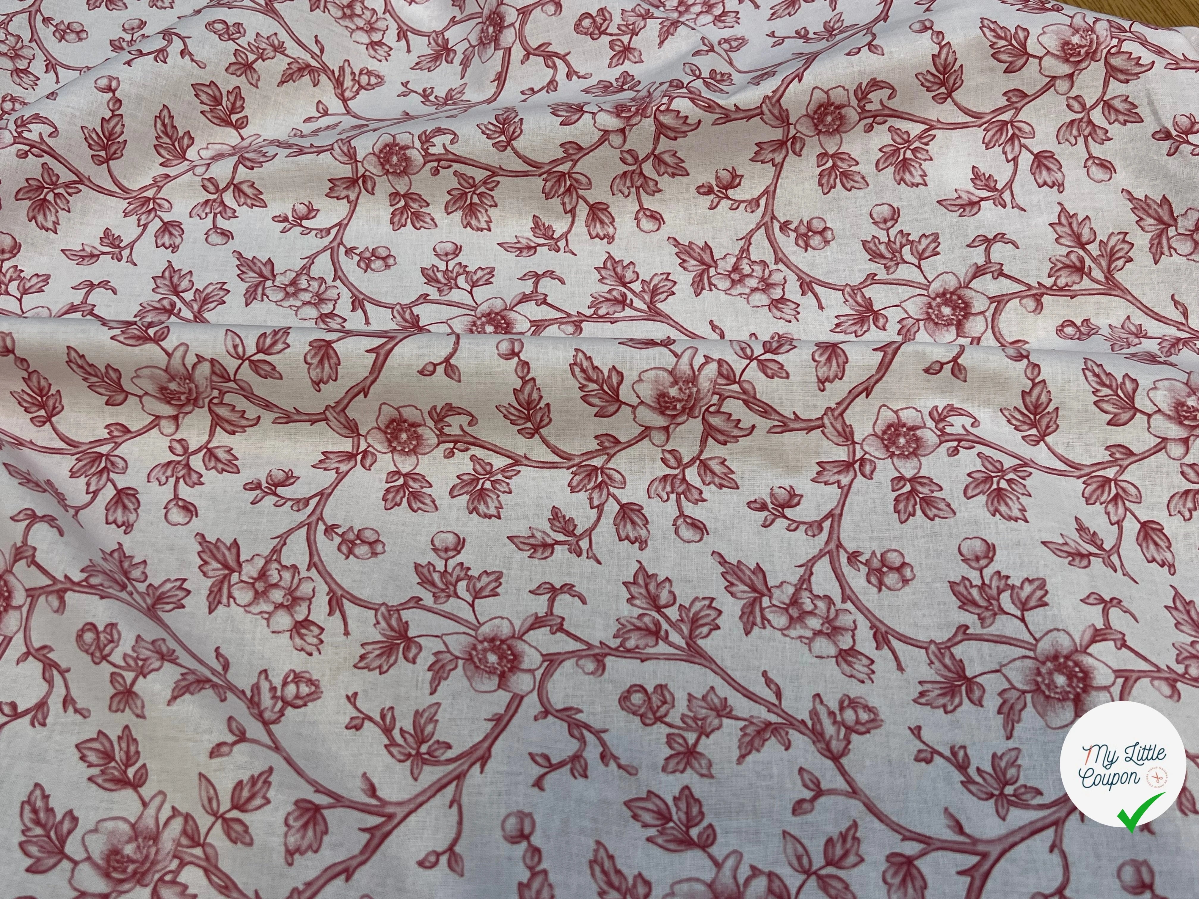 COTON ELISABETH ROUGE - My Little Coupon
