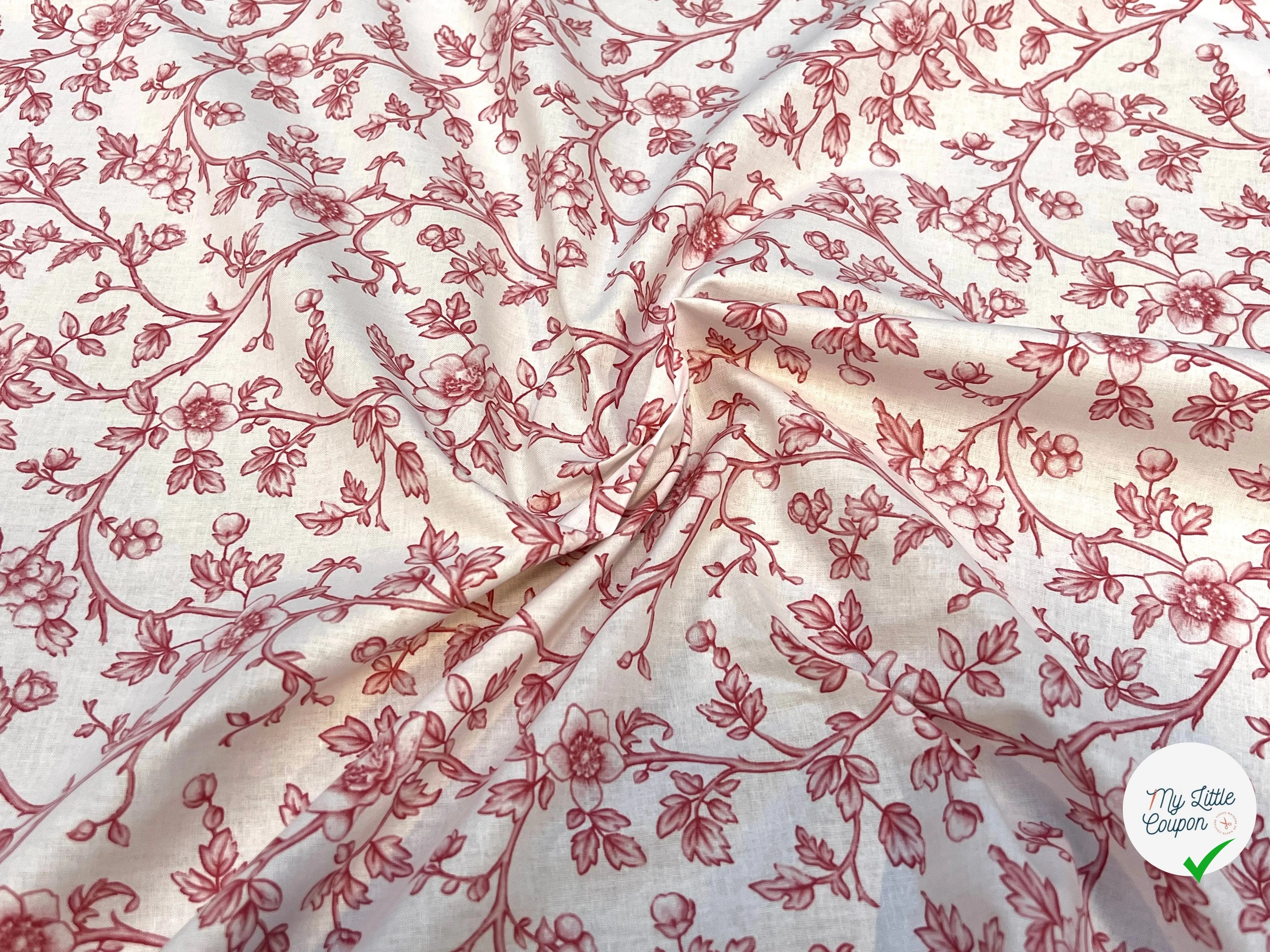 COTON ELISABETH ROUGE - My Little Coupon