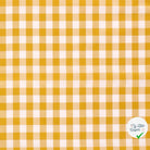 COTON FIL TEINT CARREAUX OCRE - My Little Coupon