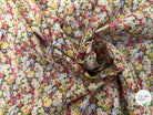 COTON FLEURS MULTICOLORES - My Little Coupon
