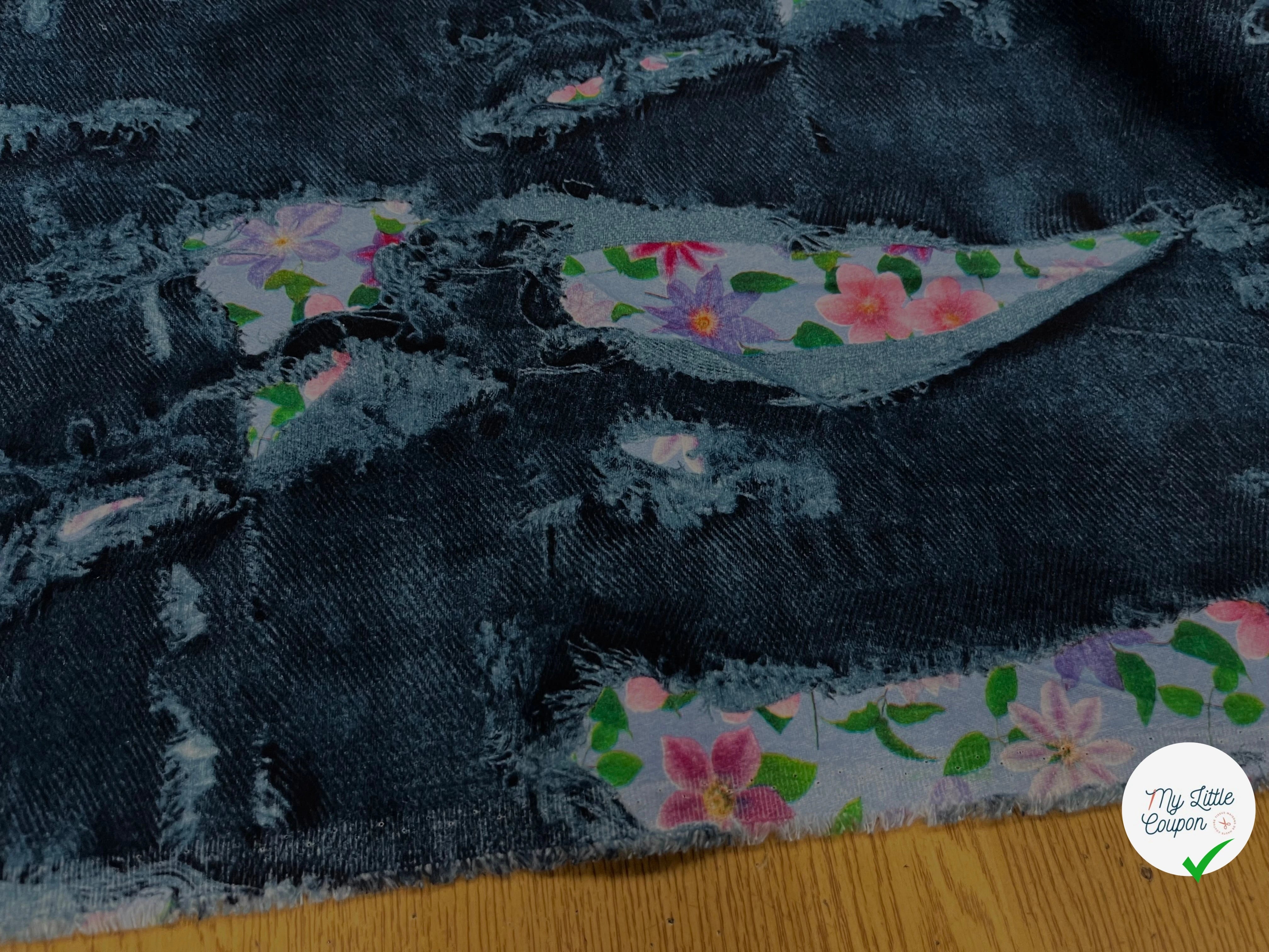 COTON GYN NUIT IMPRIMÉ FLEURS SOUPLE - My Little Coupon