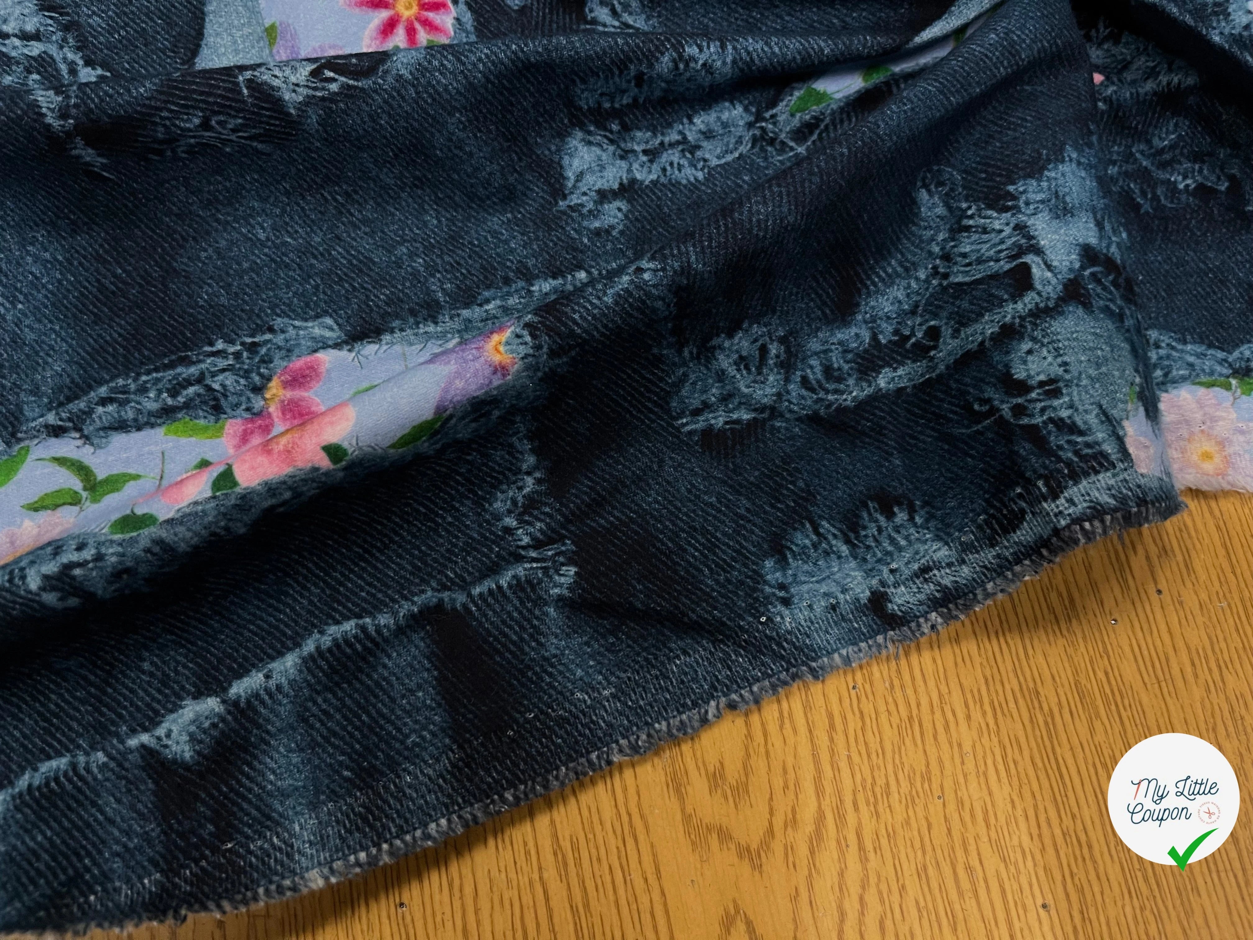 COTON GYN NUIT IMPRIMÉ FLEURS SOUPLE - My Little Coupon