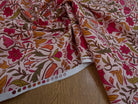 COTON IMPRIMÉ ALPHONSE PÊCHE / ROSE ALPHODVDQ37APL150010 - My Little Coupon