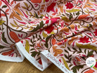 COTON IMPRIMÉ ALPHONSE PÊCHE / ROSE - My Little Coupon