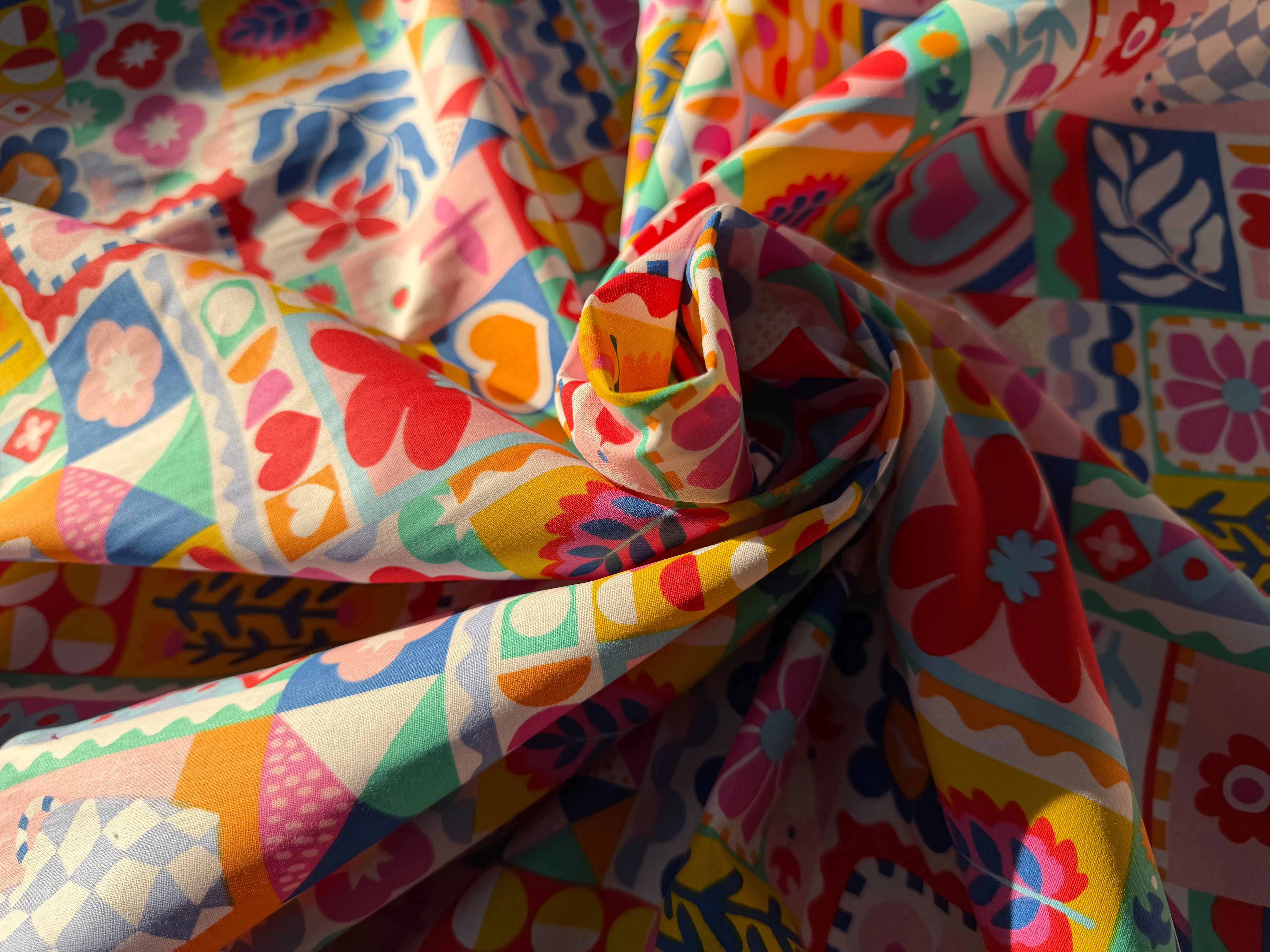 COTON IMPRIMÉ BIMBA BLANC - My Little Coupon