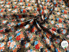 COTON IMPRIMÉ FOIL 06 NOIR 145 CM - My Little Coupon