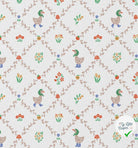 COTON IMPRIMÉ HAGA BLANC / ROUGE - My Little Coupon