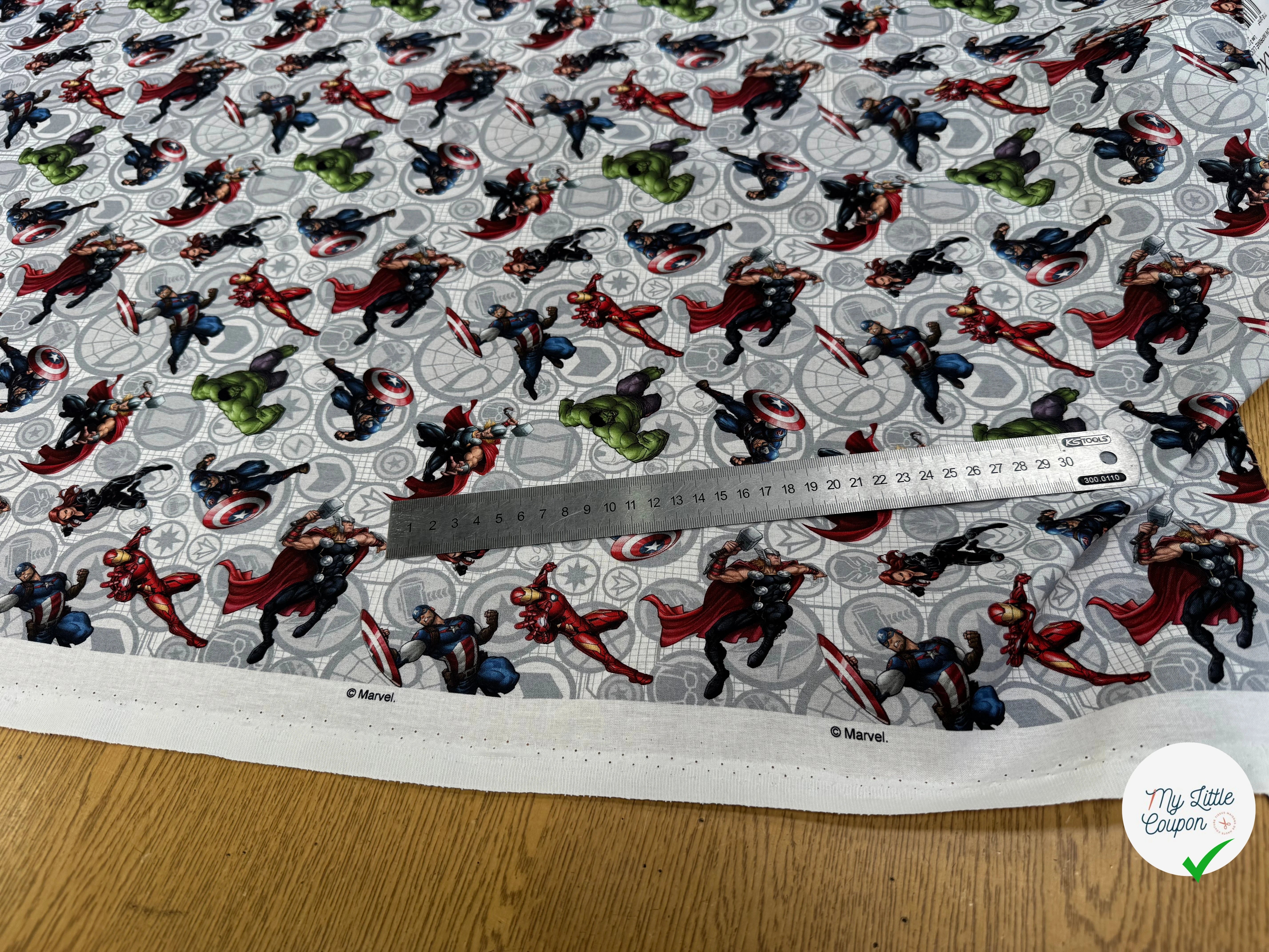 COTON IMPRIMÉ MARVELMANIA A6 - My Little Coupon