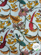 COTON IMPRIMÉ PLÉNITUDE BLEU - My Little Coupon