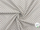 COTON IMPRIMÉ TRÈFLE AU CHOCOLAT - My Little Coupon - tissu - coudre