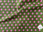 COTON INDIEN TAJ-MAHAL 013 VERT LAIZE 110 - My Little Coupon