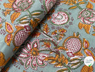 COTON INDIEN TAJ-MAHAL 019 GRIS LAIZE 110 - My Little Coupon
