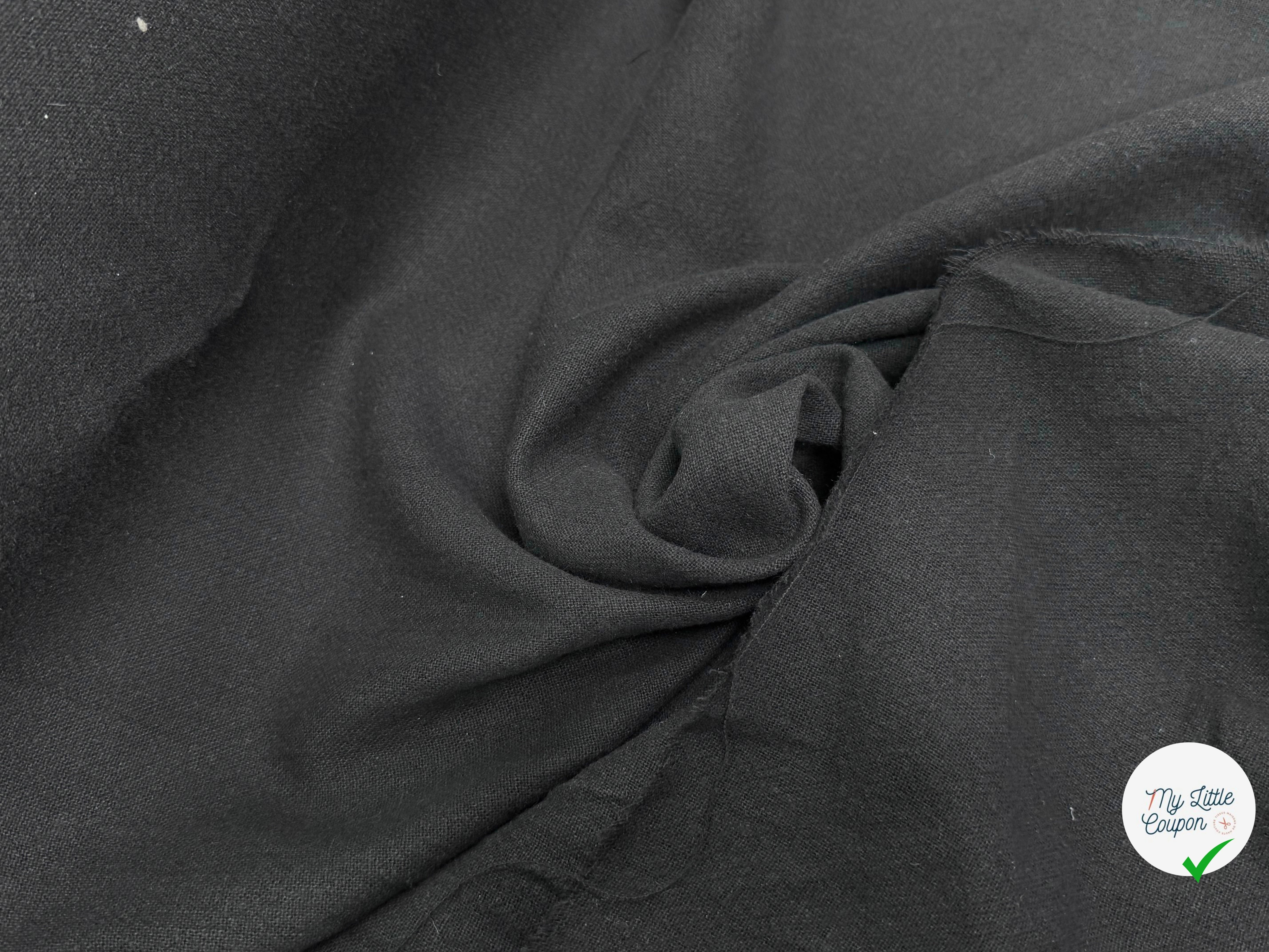COTON LIN ARTISANAL NOIR - My Little Coupon