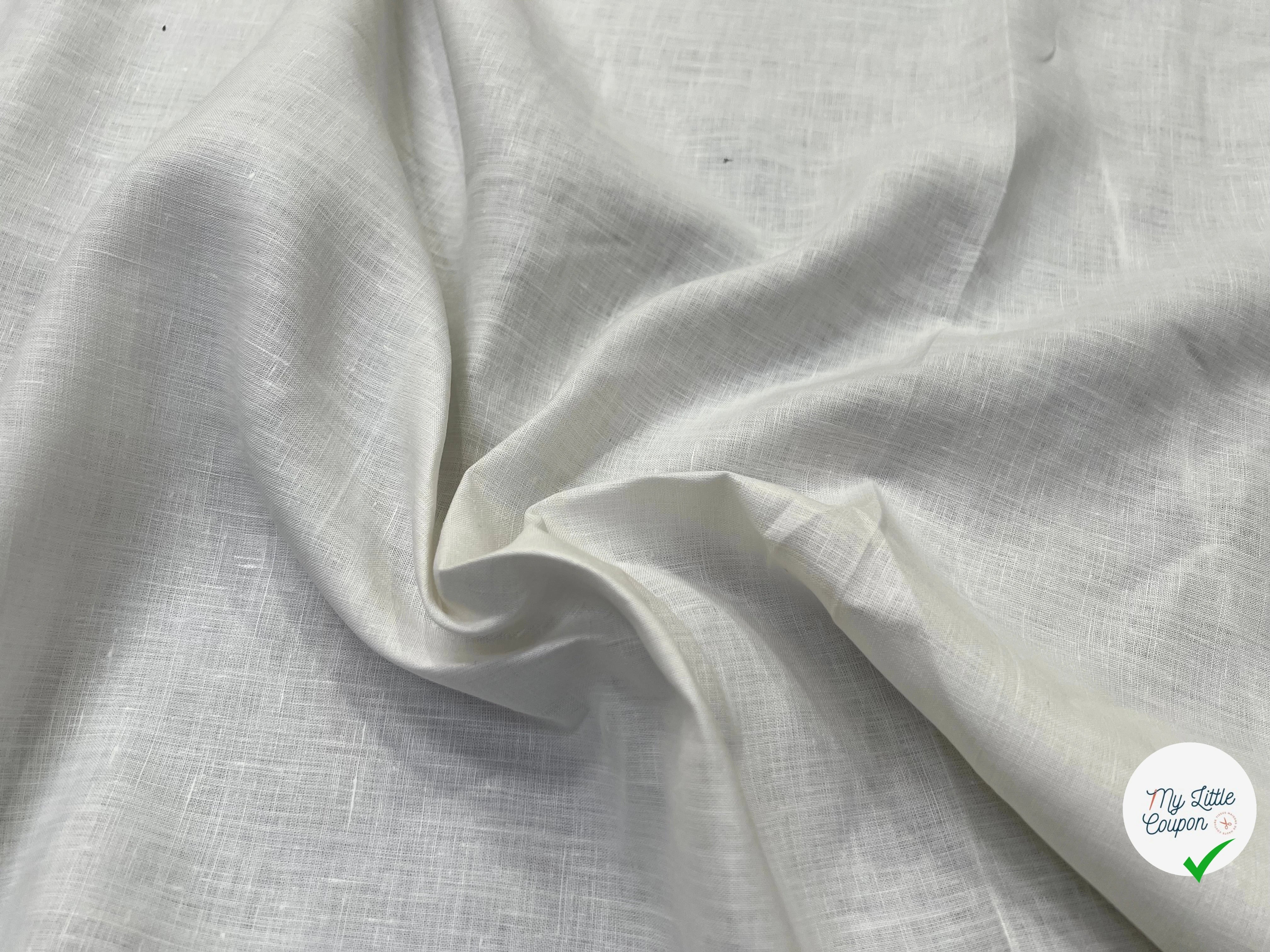 COTON LIN BLANC CASSÉ SUBLIMISSIME - My Little Coupon
