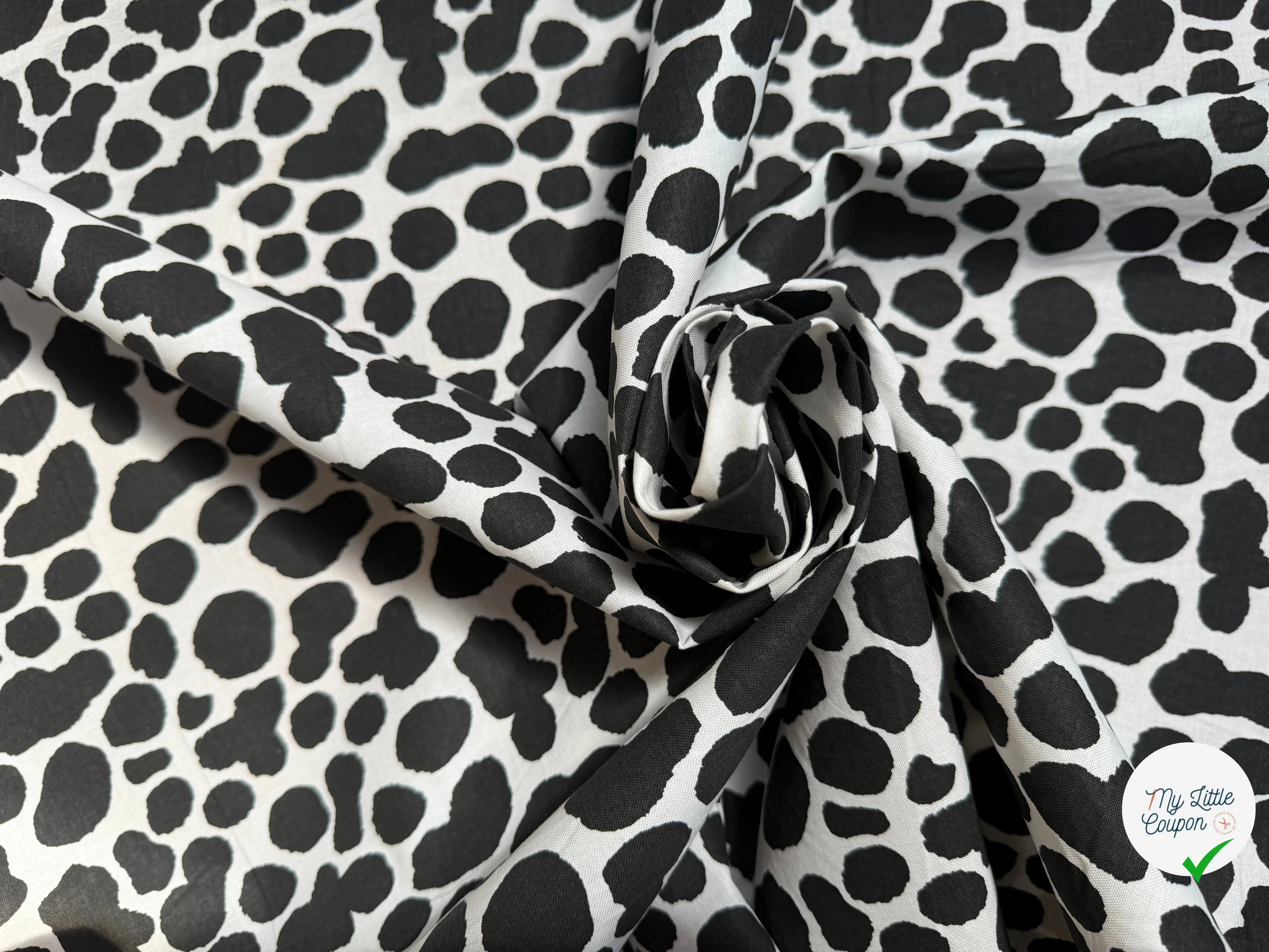 COTON MOTIF VACHE - My Little Coupon