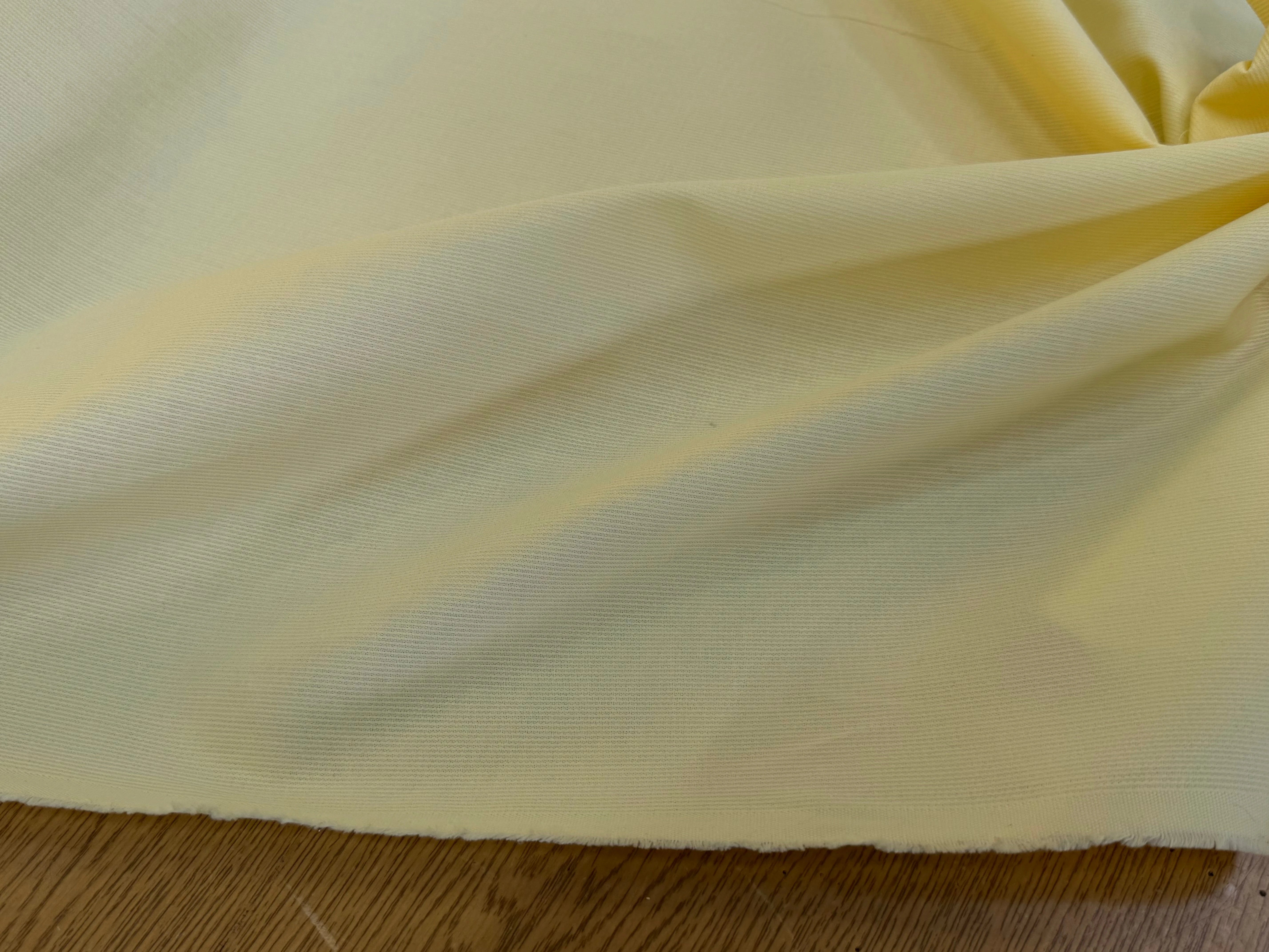 COTON RAYÉ BELLE TENUE JAUNE CLAIR - My Little Coupon