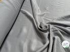 COTON SOUPLE LÉGÈREMENT SATINÉ GRIS ACIER BEAU TOUCHER - My Little Coupon