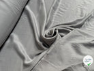 COTON SOUPLE LÉGÈREMENT SATINÉ GRIS ACIER BEAU TOUCHER - My Little Coupon