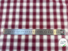 COTON TRAPPEUR A CARREAUX BLANC ET ROUGE - My Little Coupon