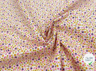 COTONNADE COTON PIO OCRE / MARINE - My Little Coupon - tissu - coudre