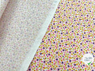 COTONNADE COTON PIO OCRE / MARINE - My Little Coupon - tissu - coudre