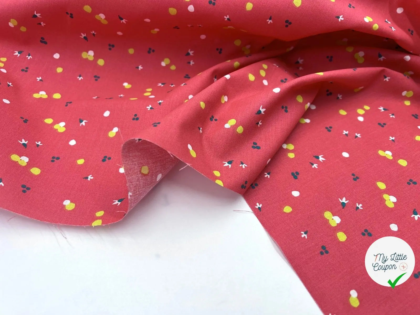COTONNADE GRENADINE ZESTE DE CITRON - My Little Coupon - tissu - coudre