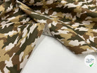 COTONNADE IMPRIMÉE CAMOUFLAGE - My Little Coupon - tissu - coudre