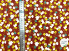 COTONNADE JOLIES FLEURS PISTACHES ET BLANCHES - My Little Coupon - tissu - coudre