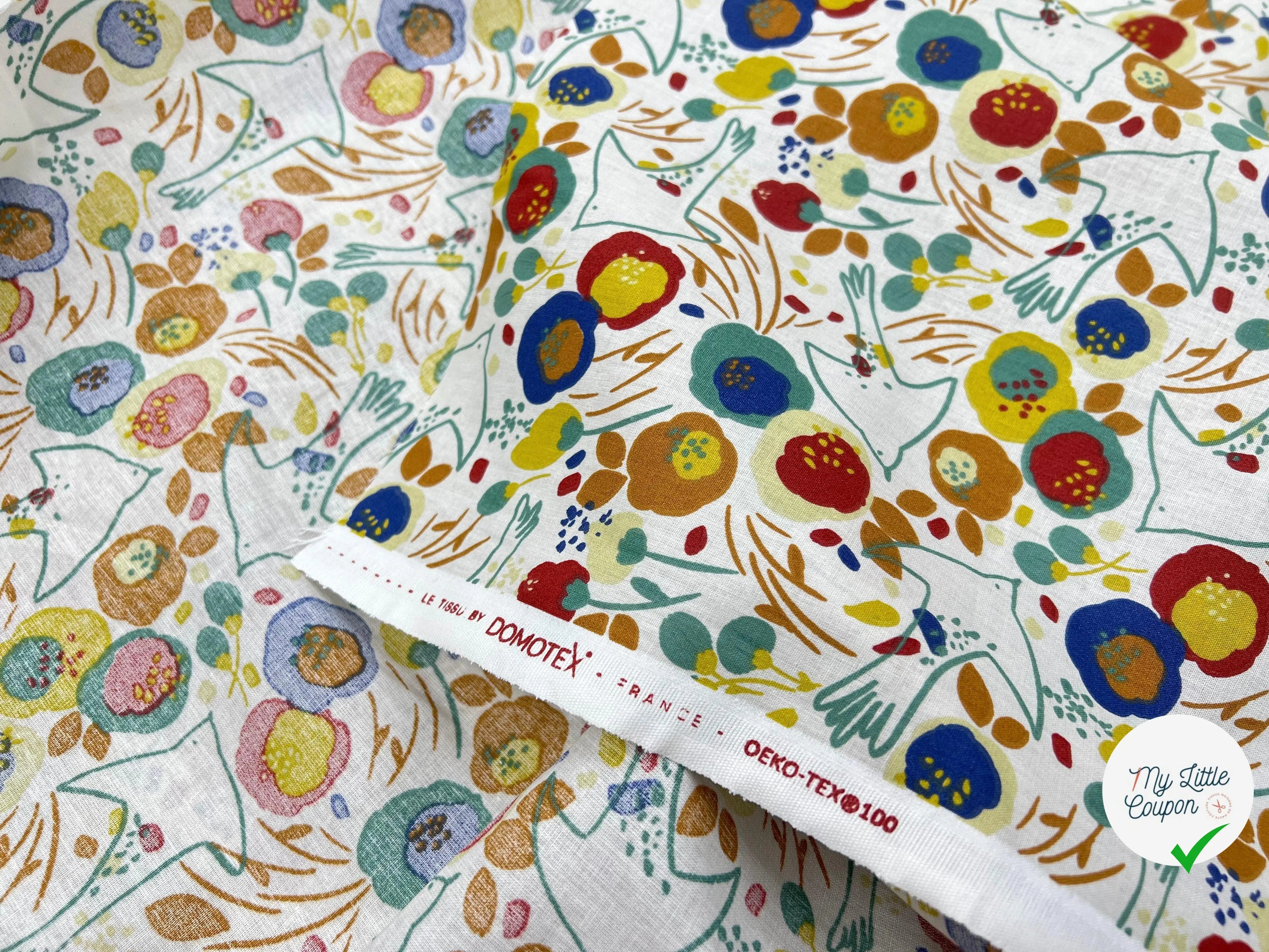 COTONNADE KIBAR VINTAGE - My Little Coupon - tissu - coudre