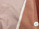 COTONNADE LIPELO MARSALA & BLANC - My Little Coupon - tissu - coudre