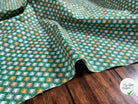 COTONNADE LITNI VERT/ECRU 3B D4 150 - My Little Coupon