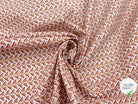 COTONNADE MARITA MARSALA / PRUNE - My Little Coupon - tissu - coudre